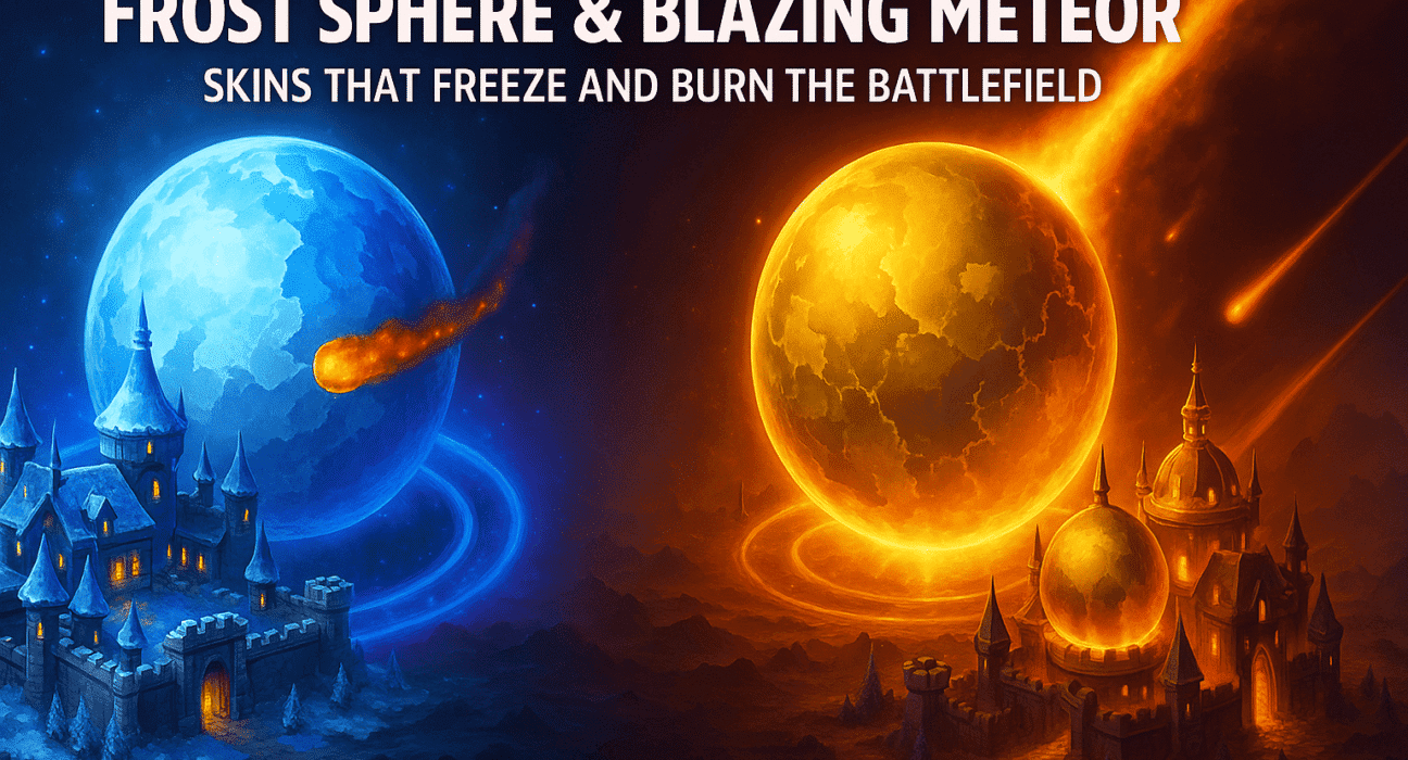Frost Sphere and Blazing Meteor skin